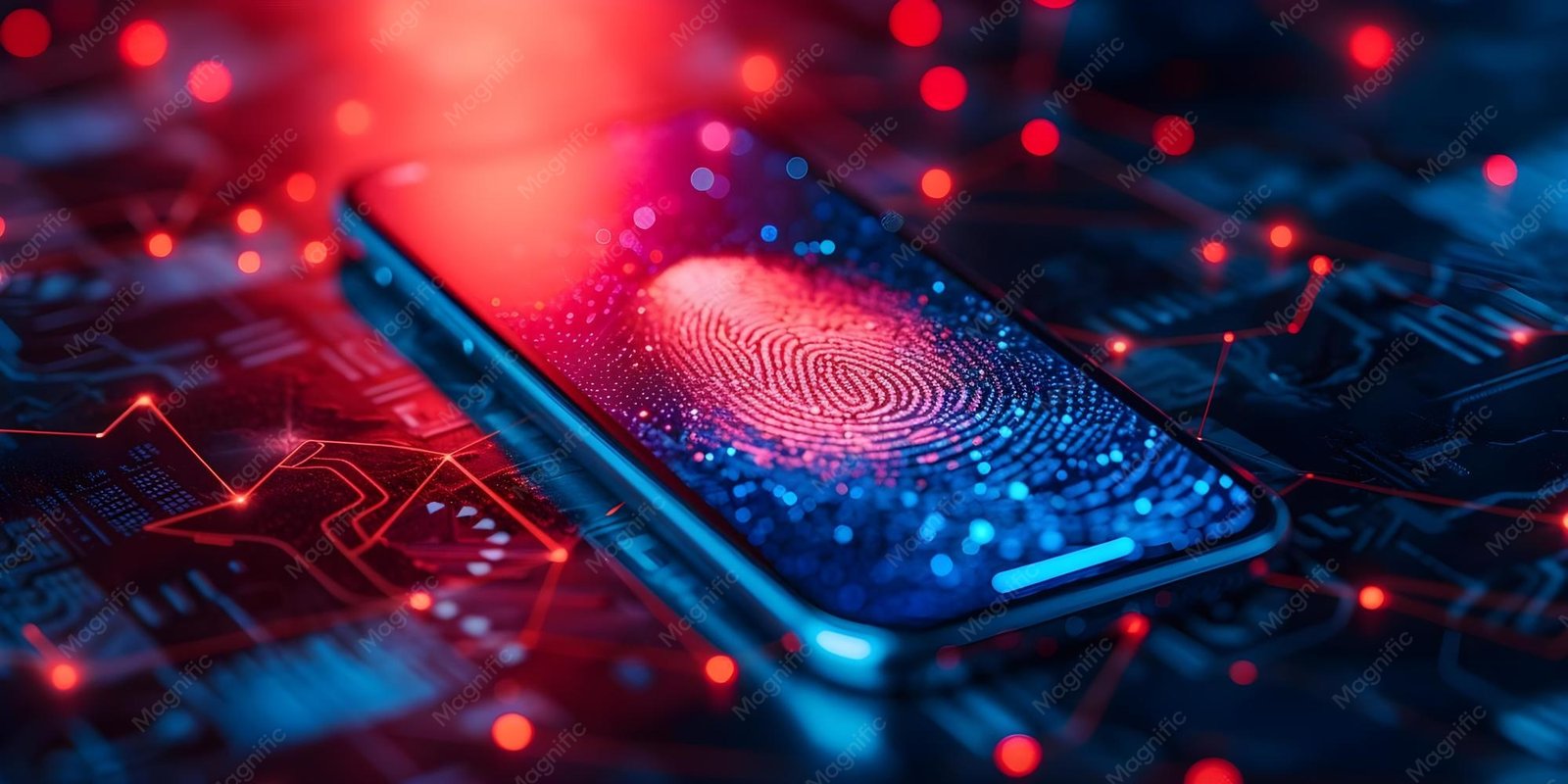 Smartphone biometric authentication protecting access to saved passwords
